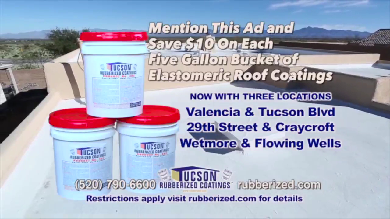 Tucson Rubberized Coatings | Roof Coatings Tucson project